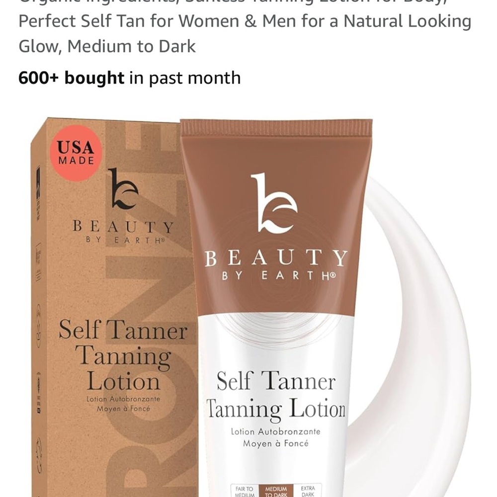 Self Tanner Tanning Lotion - Brown